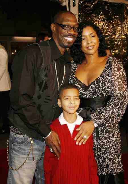 Charlie Murphy and his family